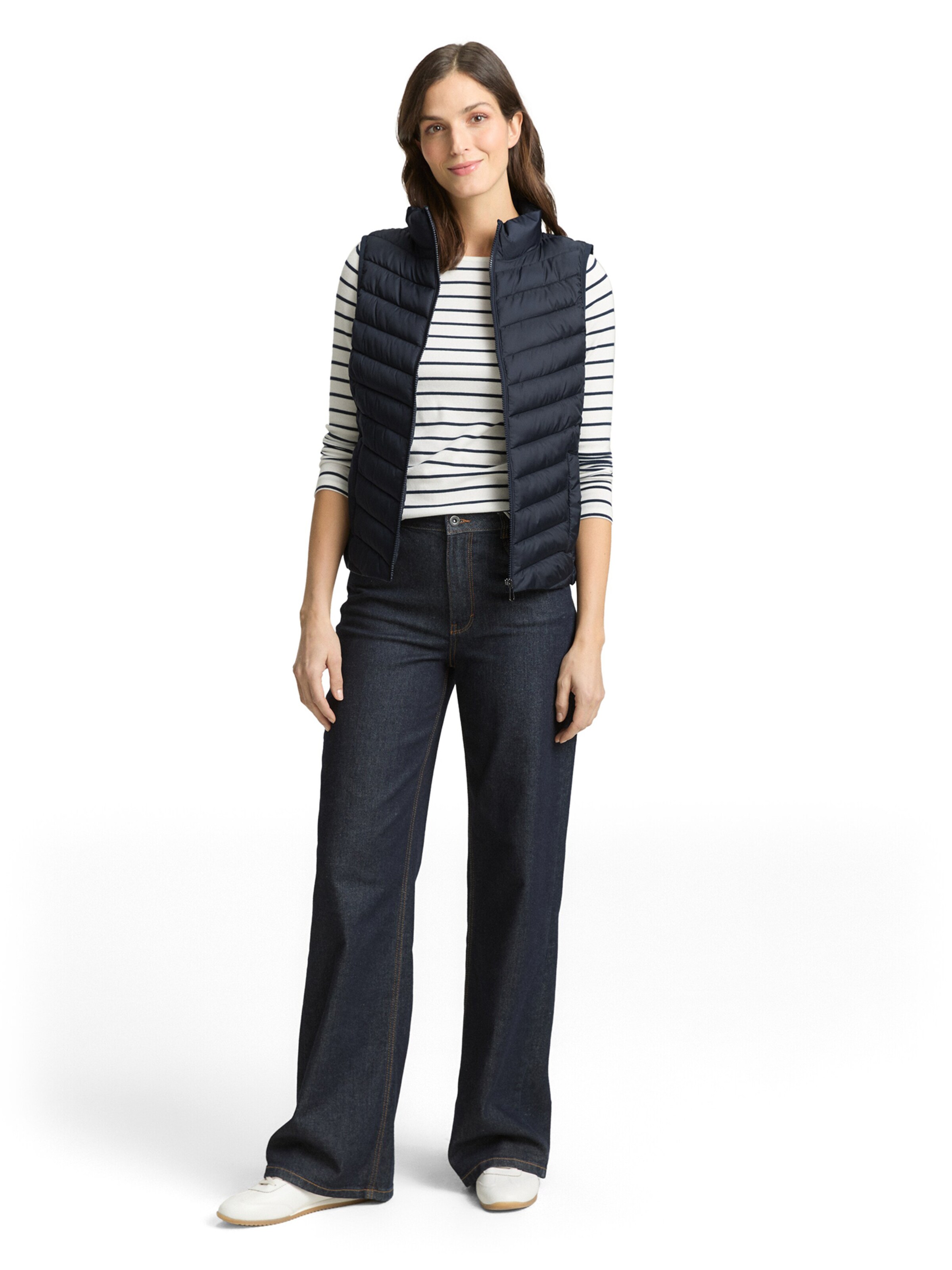 TOM TAILOR Vest in Blue