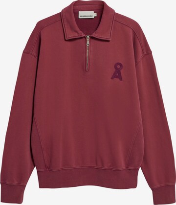 ARMEDANGELS Pullover ICONIC Å GMT DYE in Rot: Vorderseite