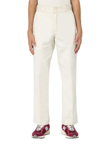 DICKIES Regular Pants '874' in White: front