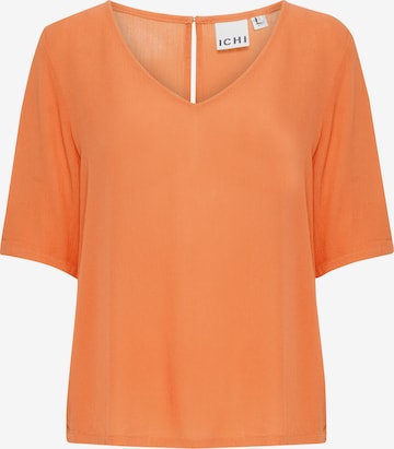 ICHI - Blusa 'MARRAKECH' em laranja: frente