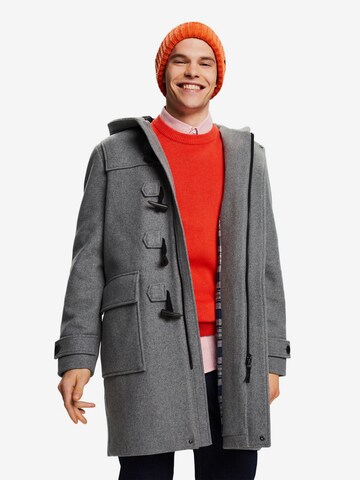 ESPRIT Between-Seasons Coat in Grey: front