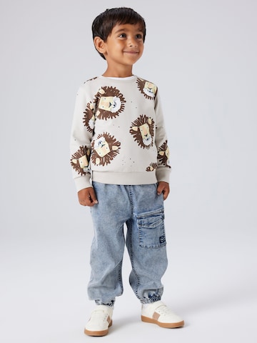 NAME IT Tréning póló 'NMMSAKU' - ezüst