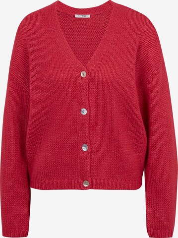 Orsay Knit Cardigan in Pink: front