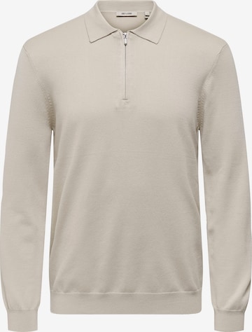 Only & Sons Neulepaita 'ONSWYLER' värissä beige: etupuoli