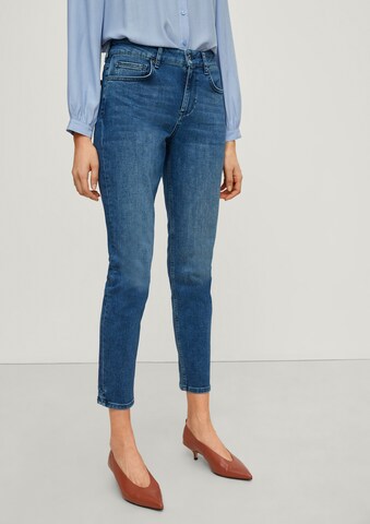 COMMA Slim fit Jeans in Blue: front