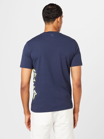 GUESS Funkční tričko 'LEROI' – modrá