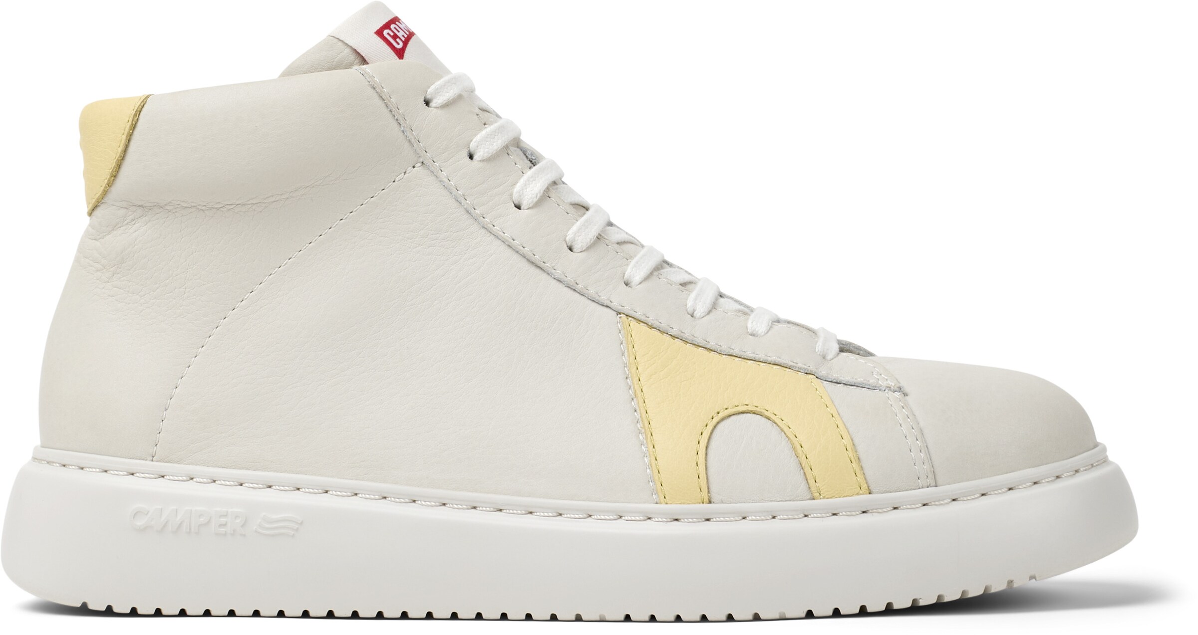 Sneaker alta 'Runner K21' di CAMPER in bianco