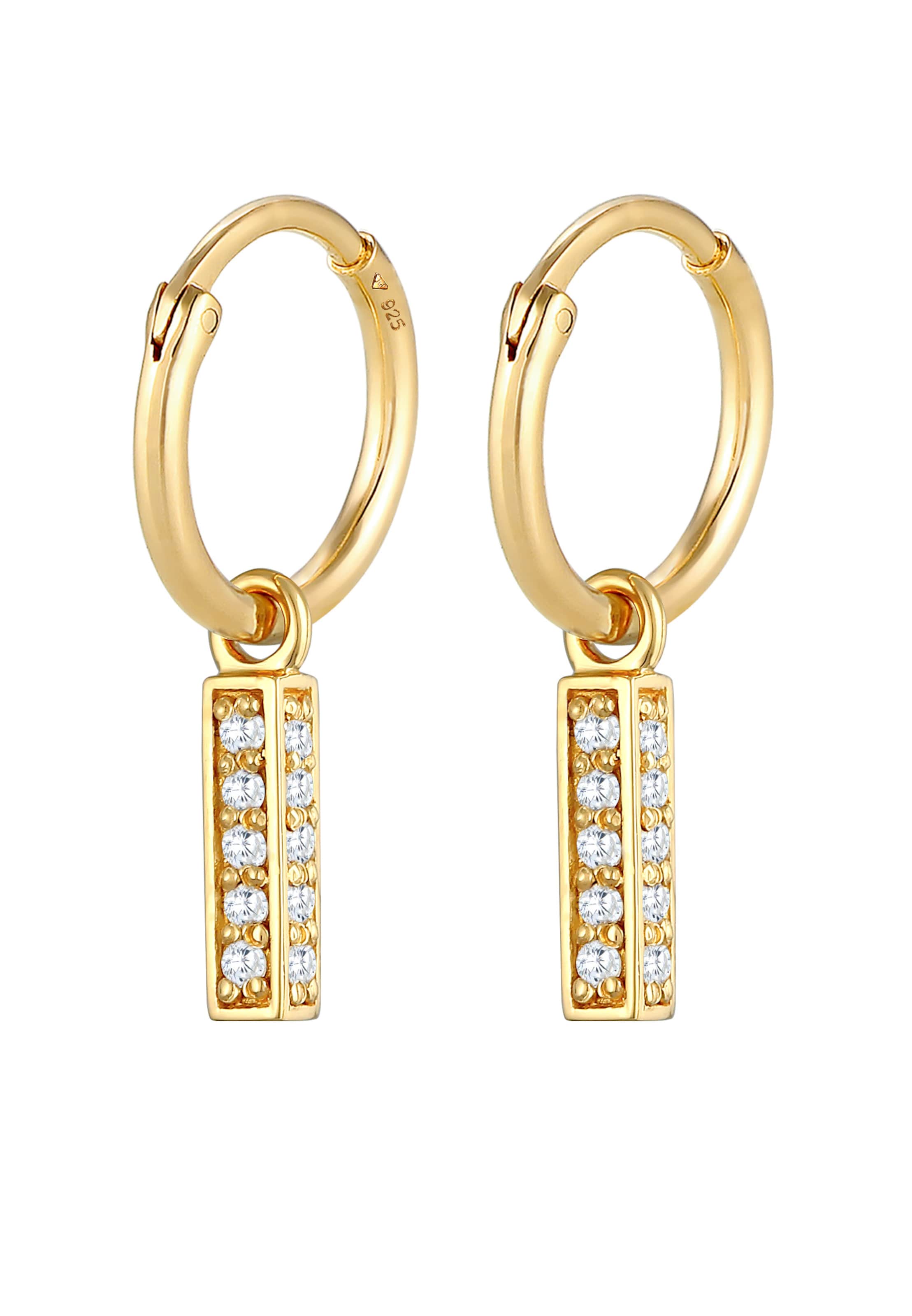 ELLI PREMIUM Oorbellen in Goud: voorkant