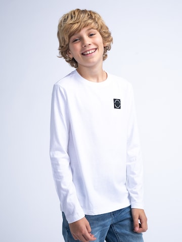 T-Shirt 'Oahu' Petrol Industries en blanc : devant