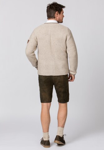 STOCKERPOINT Knitted Janker 'Amaro' in Beige