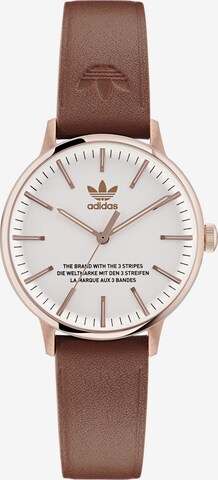 ADIDAS ORIGINALS Analoog horloge in Bruin: voorkant