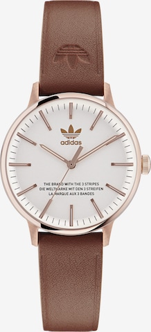 ADIDAS ORIGINALS Analoguhr in Braun: predná strana