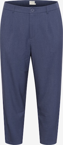 Pantalon à pince 'Merla' KAFFE CURVE en bleu : devant