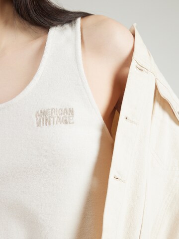 AMERICAN VINTAGE Top 'FUXOW' in Beige