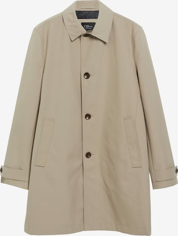 Manteau mi-saison s.Oliver en beige : devant