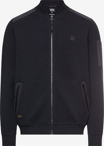 CAMEL ACTIVE Zip-Up Hoodie in Blue: front