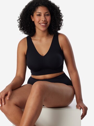 Regular Soutien-gorge ' Padded - Invisible Soft ' SCHIESSER en noir