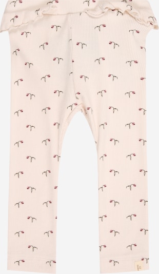 Lil'Atelier Leggingsit 'NBFGAGO' koossa 56 värissä oliivi / viininpunainen / pastellinvioletti, Tuotenäkymä