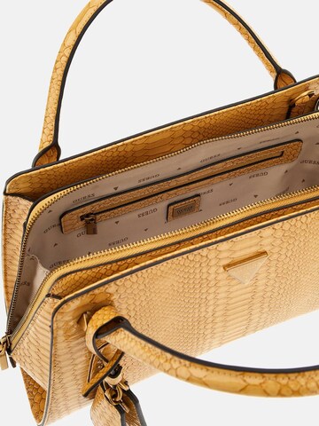 GUESS Handtasche 'Annita' in Gelb