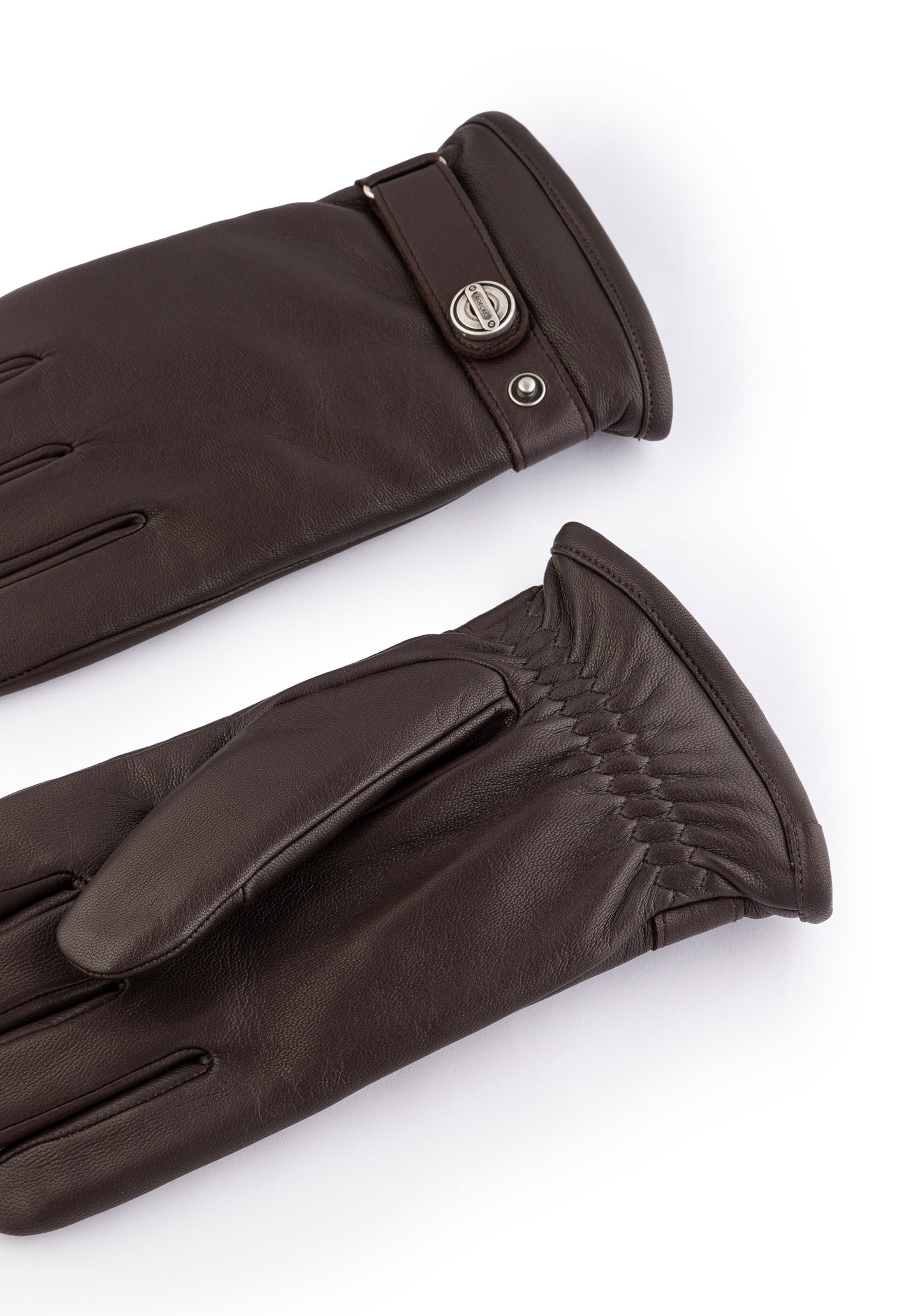 Roeckl Vingerhandschoenen ' ARDEN ' in Bruin