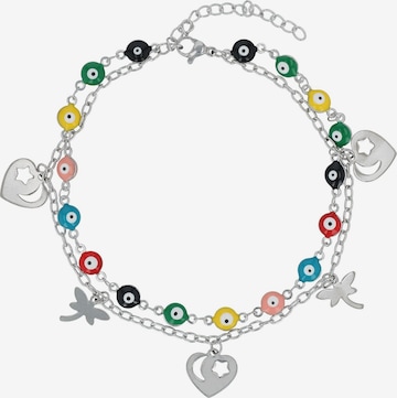 Akzent Fußschmuck 'Prisara, langlebig' in Silber: Vorderseite