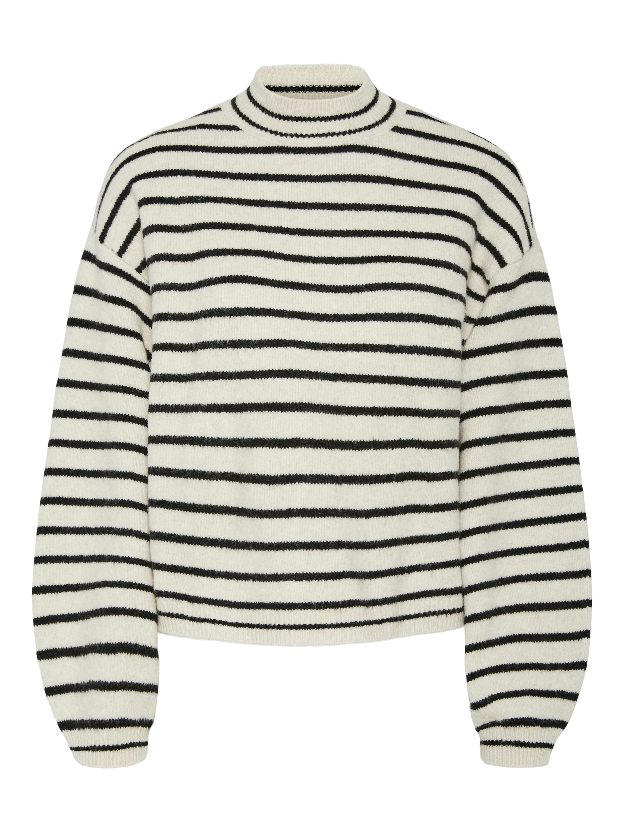 PIECES Pullover in Grau: Vorderseite
