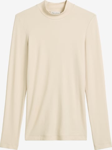 T-shirt Marc O'Polo en beige : devant