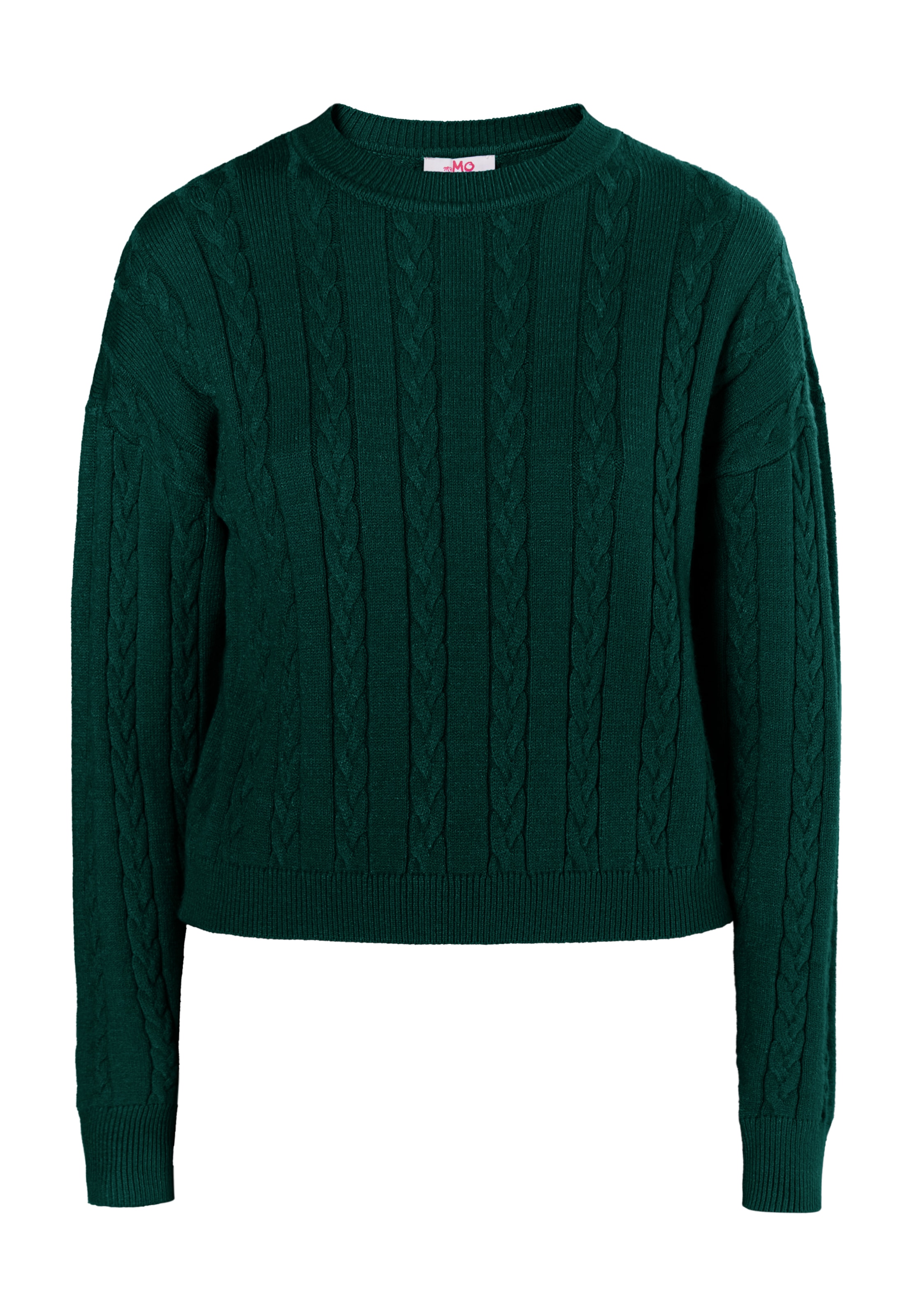 MYMO Trui 'Biany' in Groen: voorkant