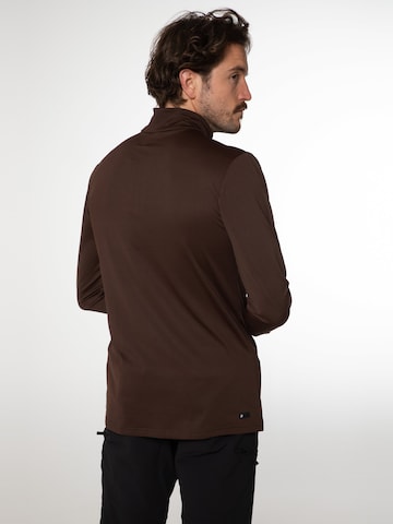 PROTEST Sportsweatshirt 'WILL' in Braun