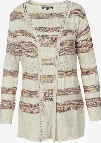 KOROSHI Strickjacke in Beige: predná strana