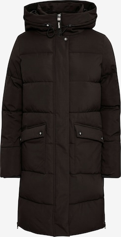 Cappotto invernale di Oxmo in nero: frontale