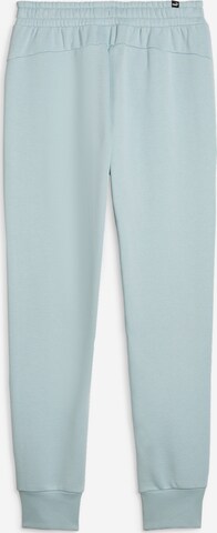 PUMA Ozke Športne hlače 'ESS+' | modra barva