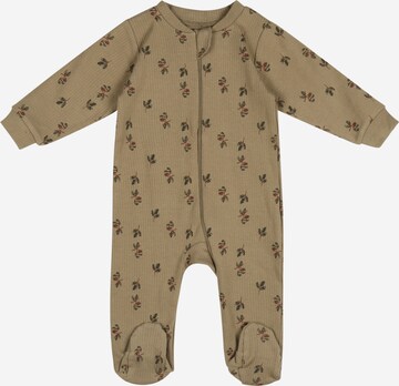 Fixoni - Pijama entero/body en verde: frente