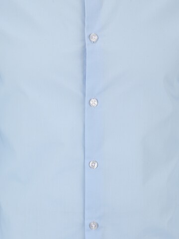 BURTON MENSWEAR LONDON Slim fit Button Up Shirt in Blue