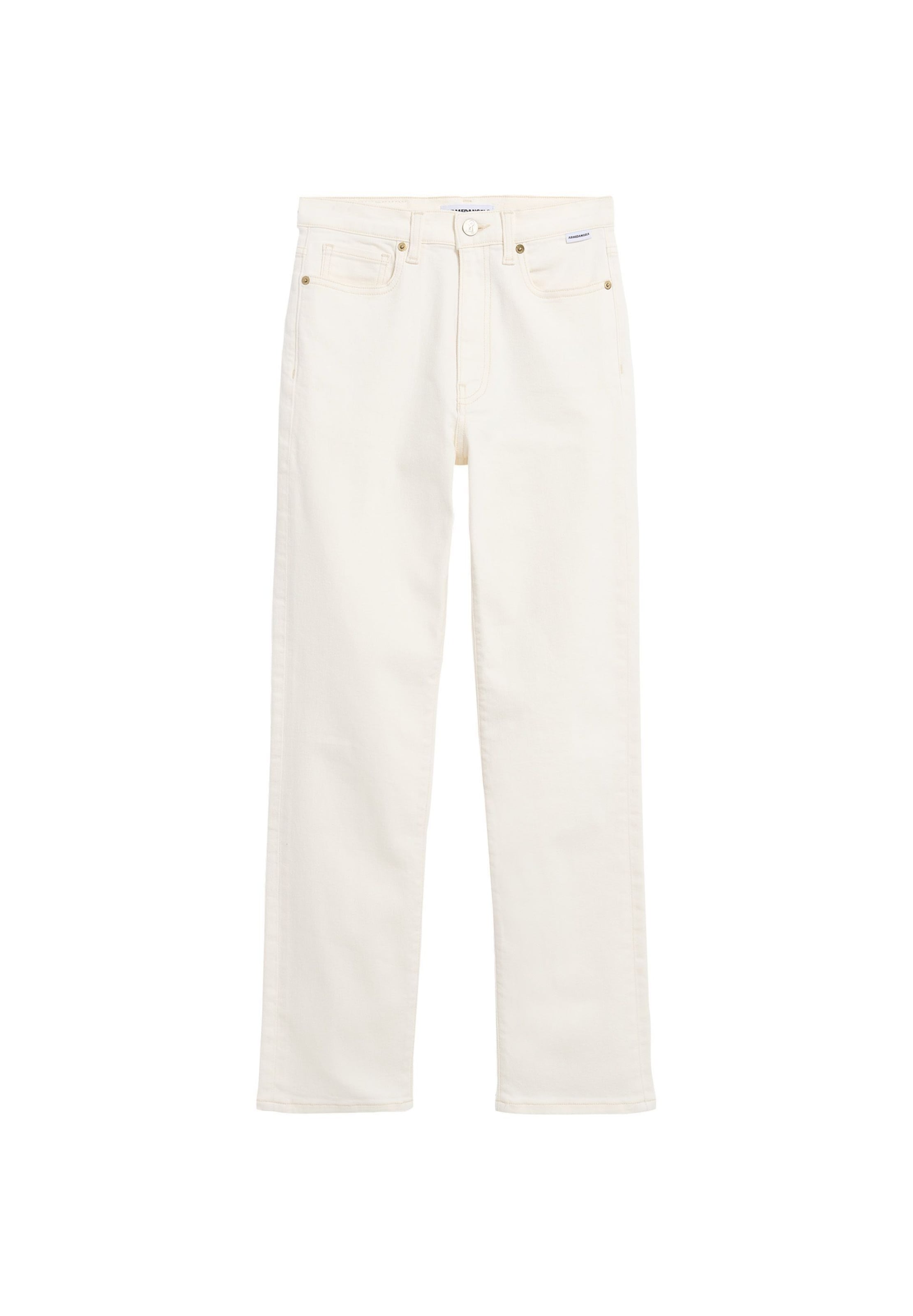 ARMEDANGELS Slimfit Jeans in Beige: voorkant