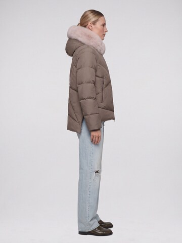 Veste d’hiver 'SNOW 316' BLONDE No. 8 en marron