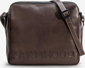 Borsa a tracolla 'Nashville ' di Farmhood in marrone: frontale