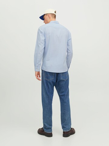 JACK & JONES Slim fit Overhemd in Blauw