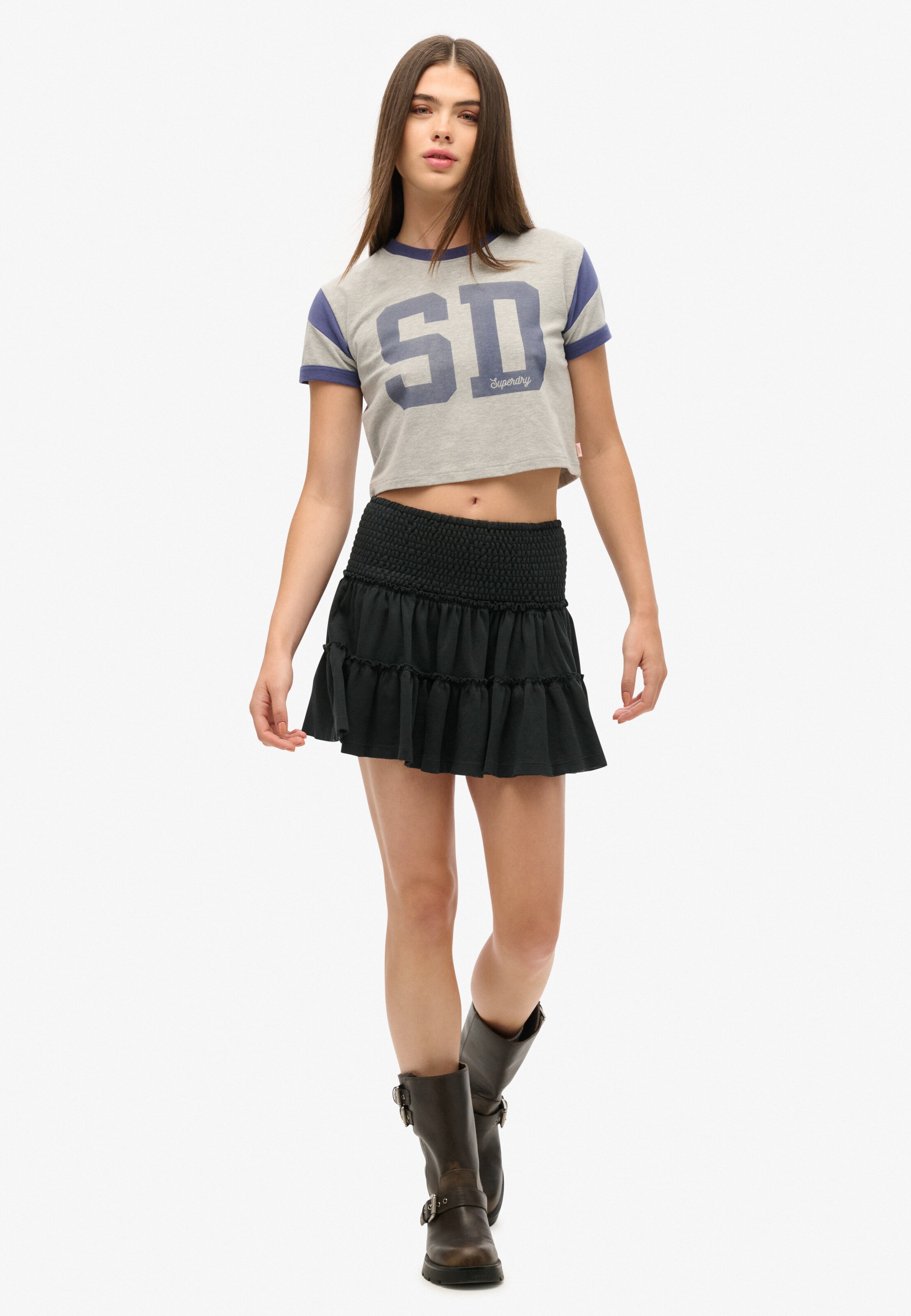 Jupe Superdry en noir