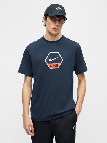 Nike Sportswear Tričko – modrá