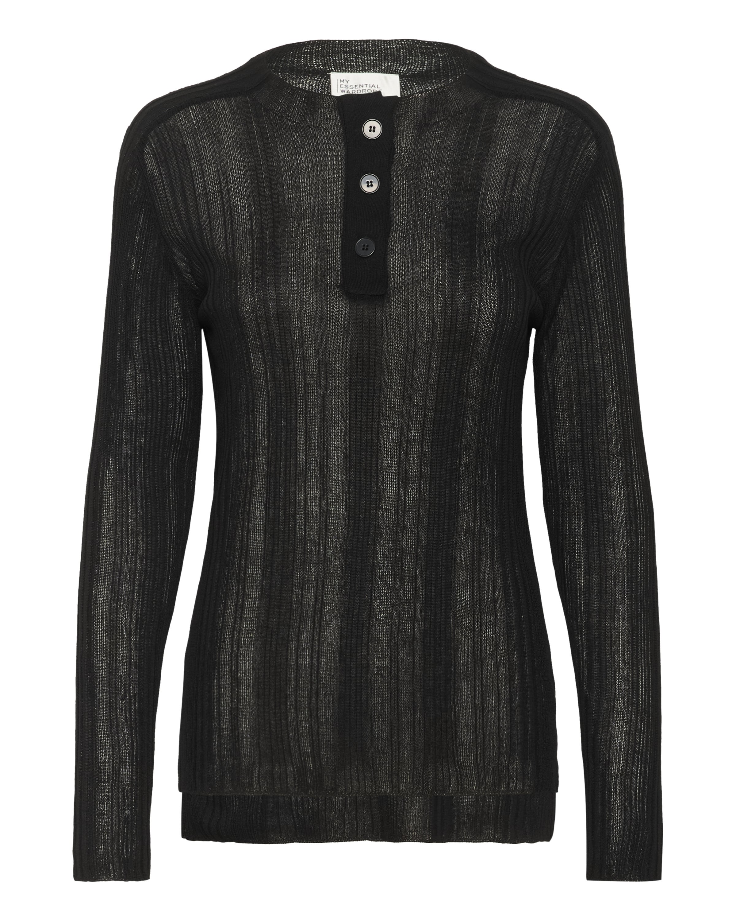 My Essential Wardrobe Pullover 'MWHaddis' i sort: forside