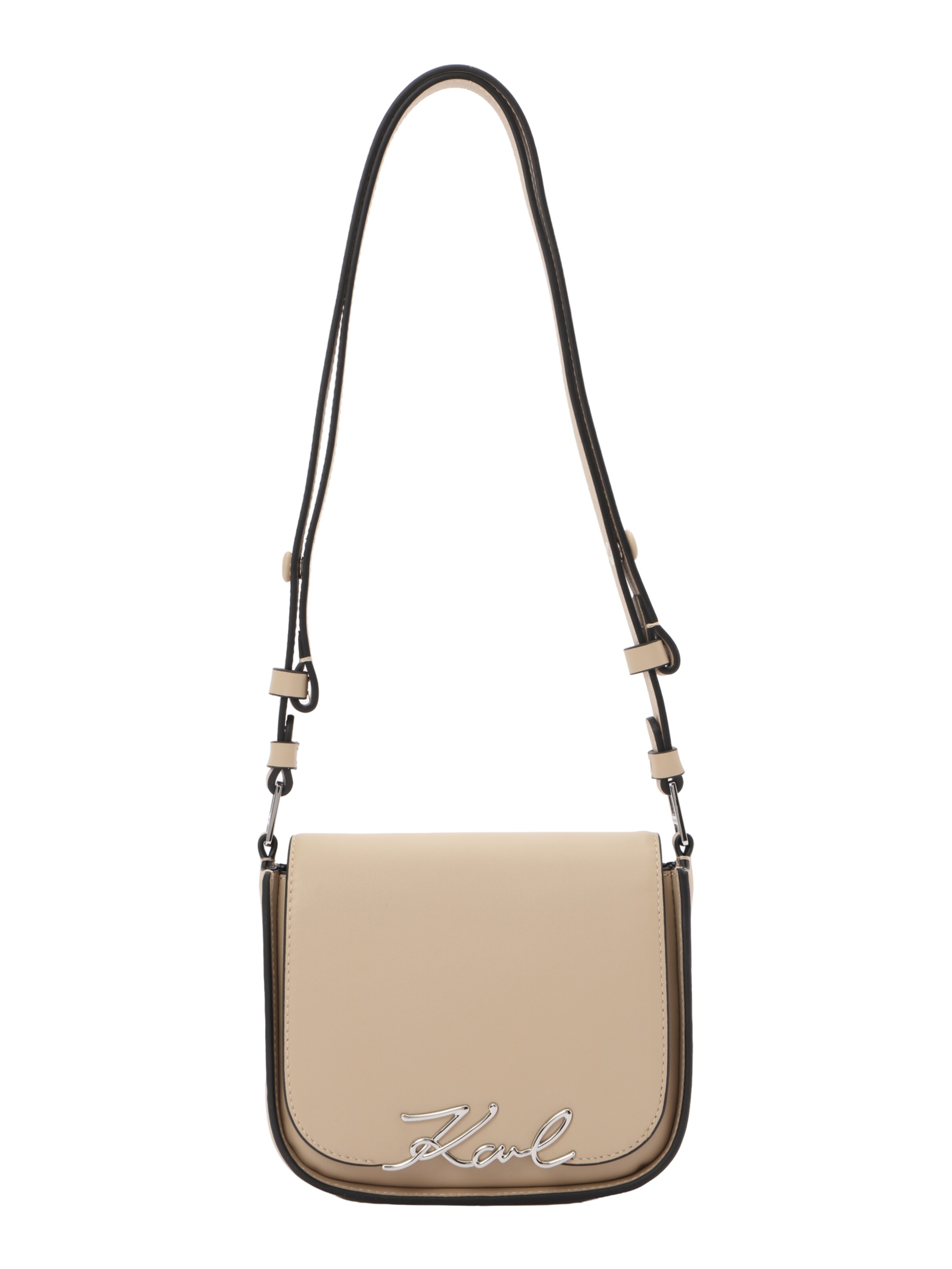 Sac à bandoulière Karl Lagerfeld en marron : devant