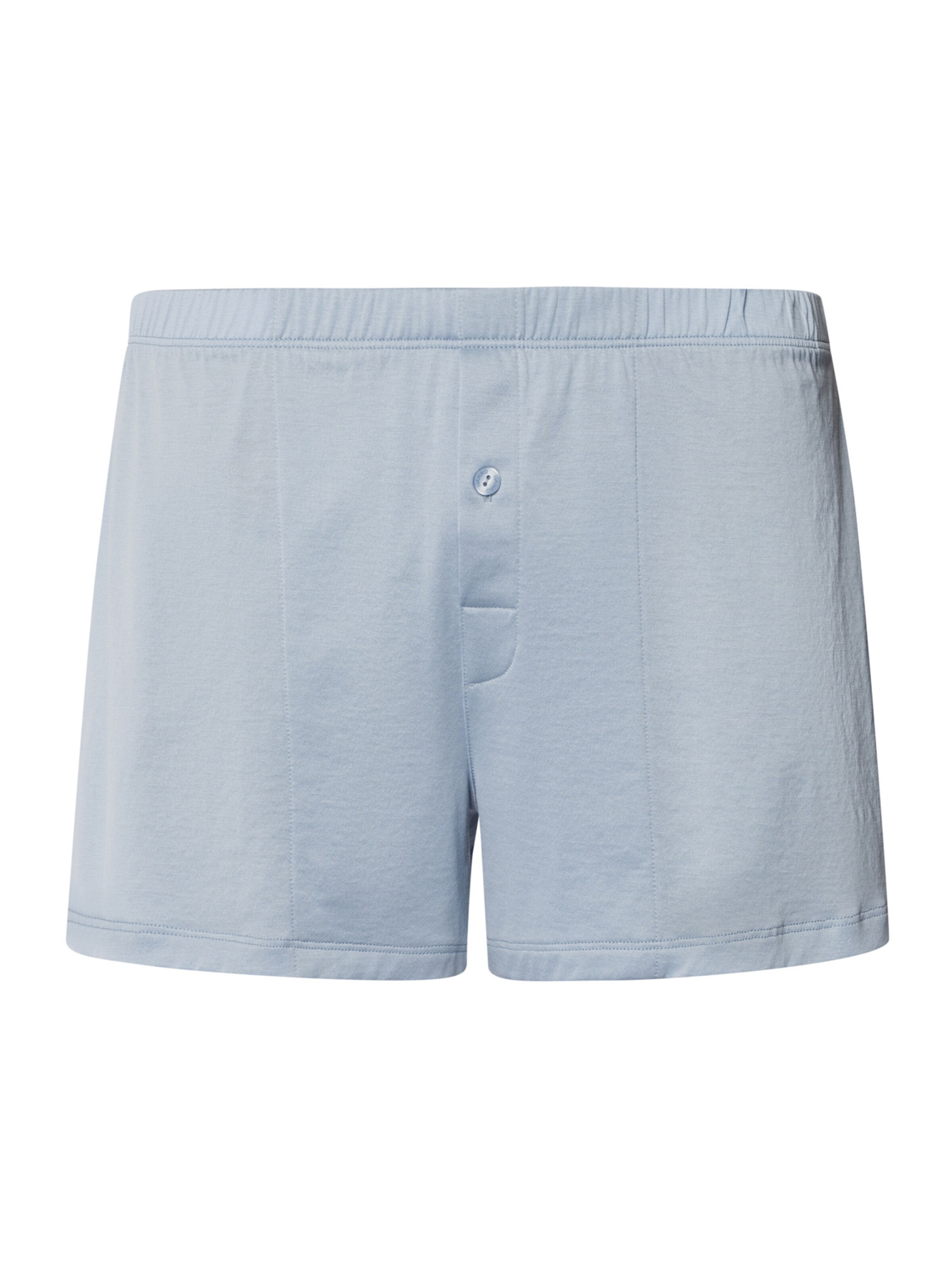 Hanro - Boxers ' Cotton Sporty ' em azul: frente