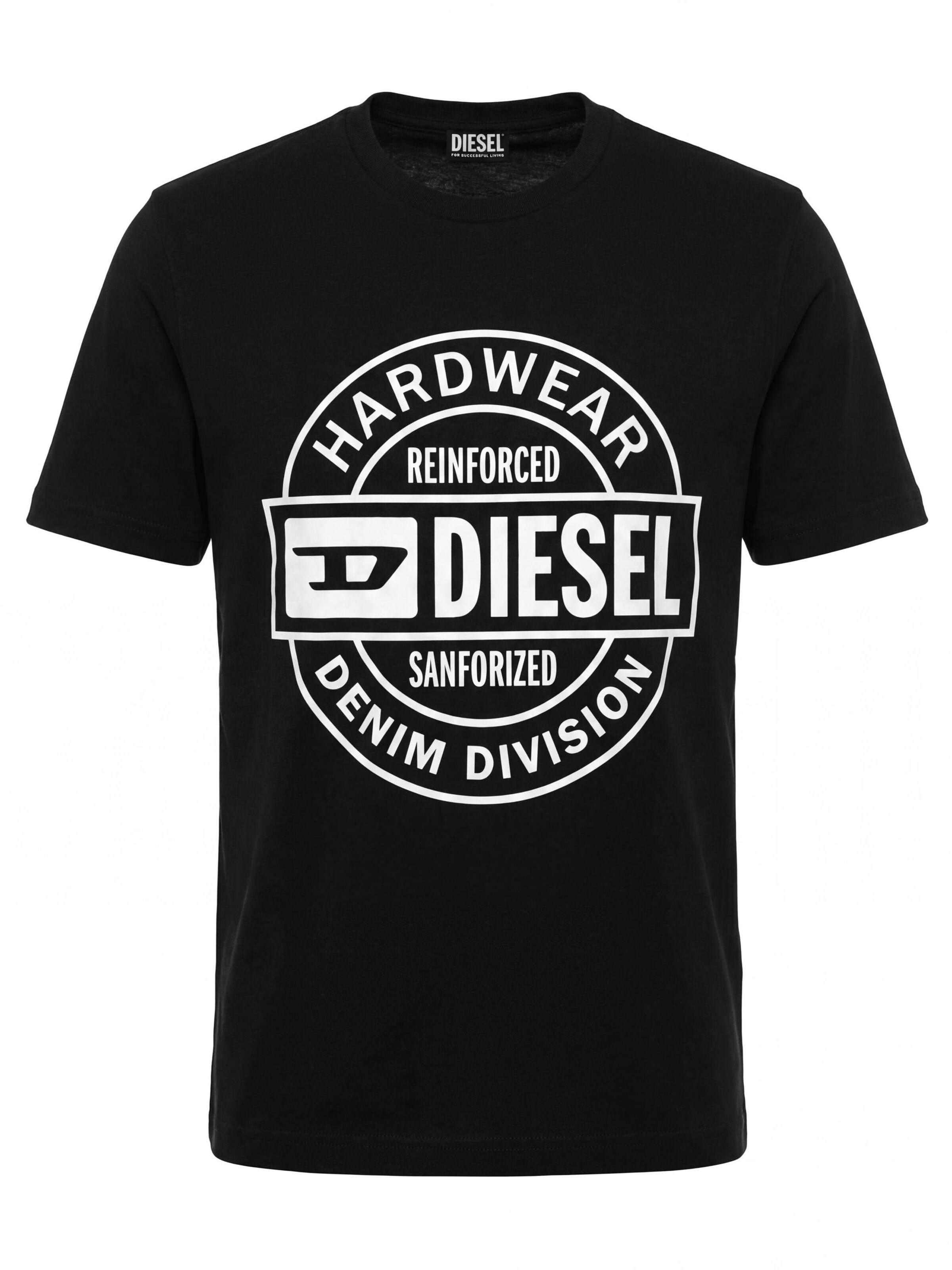 DIESEL Shirt 'T-JUST 250218' in M in Black, Item view