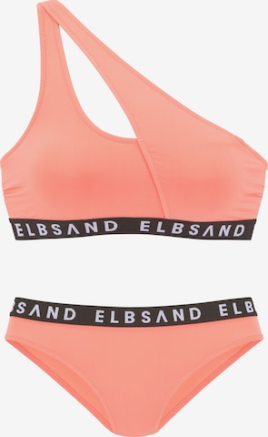 Bikini Elbsand en orange : devant