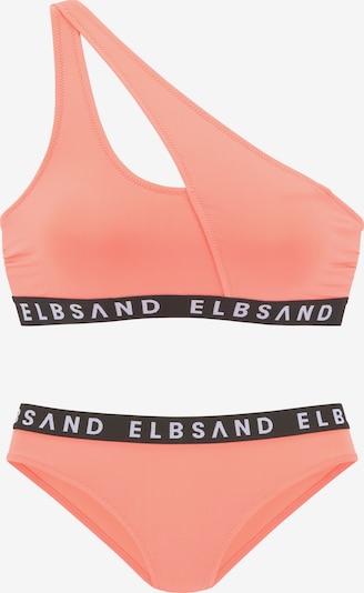 Elbsand Bikini, krāsa - pasteļoranžs / melns, Preces skats