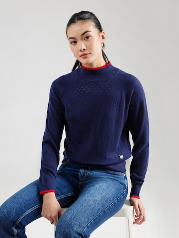 BlutsgeschwisterPulover 'Delicious Minds' - plava boja: prednji dio