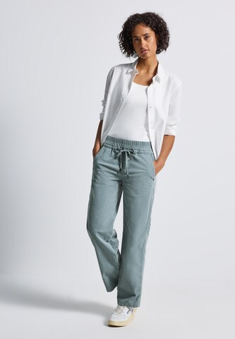 STREET ONE Loosefit Hose in Blau