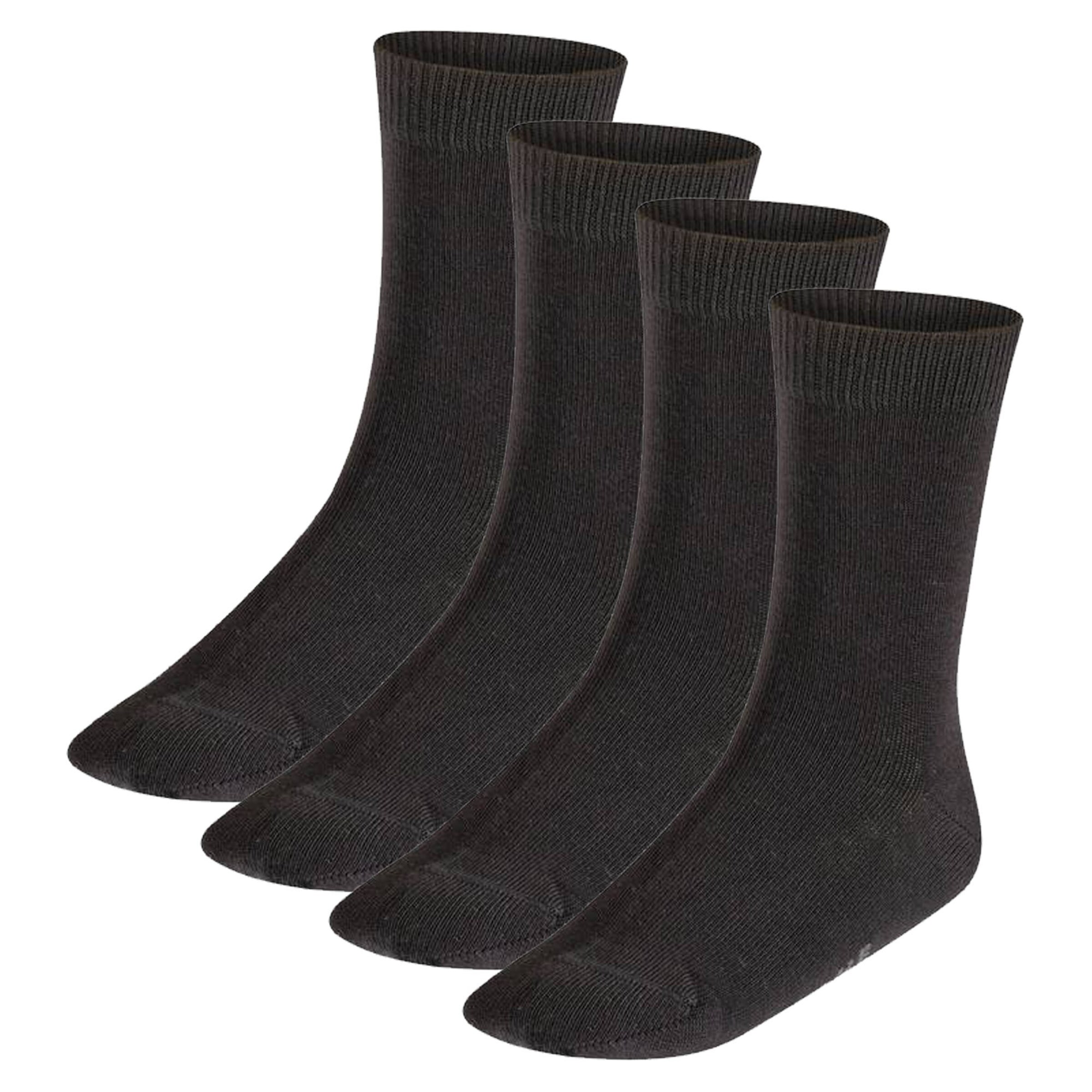 FALKE Socks in Black: front