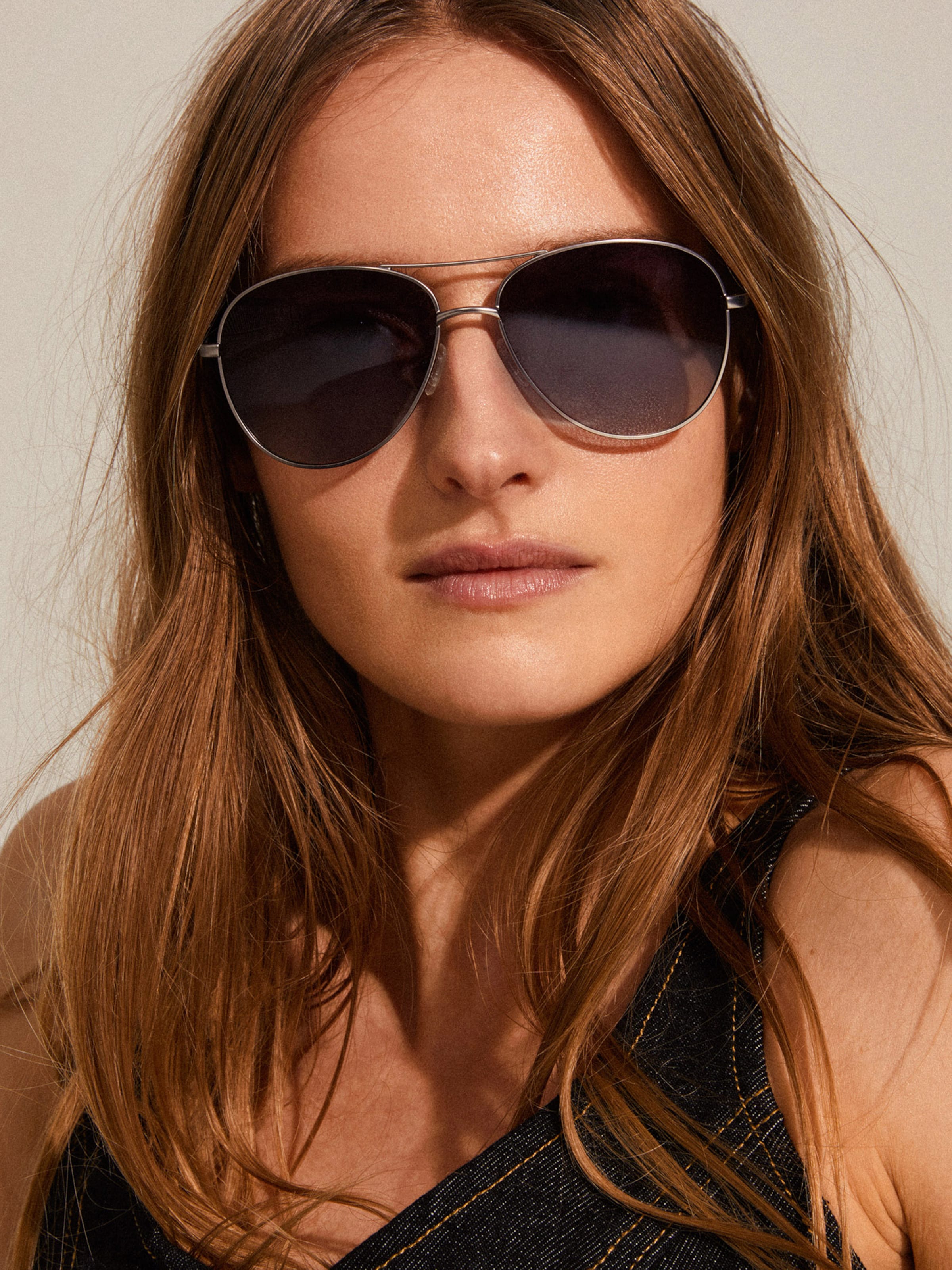 Frauen Sonnenbrillen Pilgrim Sonnenbrille ' Nani' in Grau - TY18233 Frauen Sonnenbrillen Pilgrim Sonnenbrille ' Nani' in Grau - TY18233